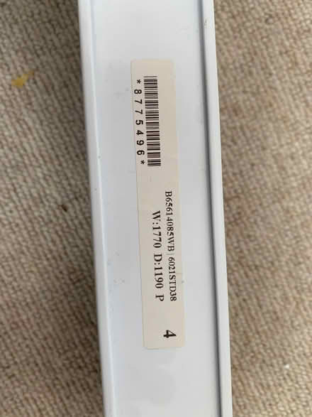 Photo of free Double DuoShade Chalk Thermal Blind (SE26) #1