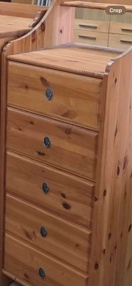 Photo of Tall boy chest of drawers (Whitworth Halls of Residence M14) #1