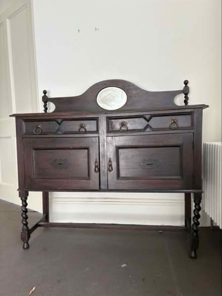 Photo of free Ebony Edwardian sideboard (Ballsbridge, Dublin 4) #1