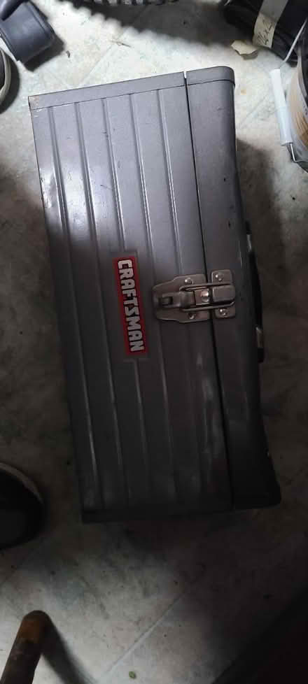 Photo of free Old metal toolbox (South beacon hill) #1