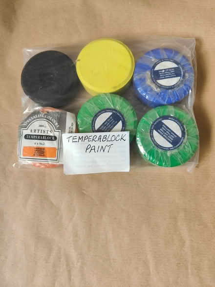 Photo of free Artist Temperablock Paints (Brechin DD9) #1