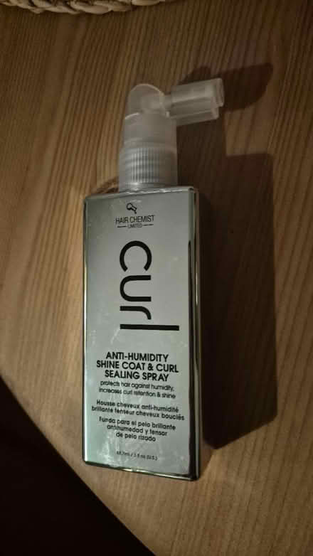 Photo of free Curl sealing spray (SE16) #1