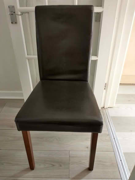 Photo of free Small table with 4 matching chairs + IKEA chairs + others (Flitwick MK45) #1