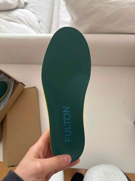 Photo of free 3 pairs of Fulton Insoles size W7 (Barnsbury N1) #2