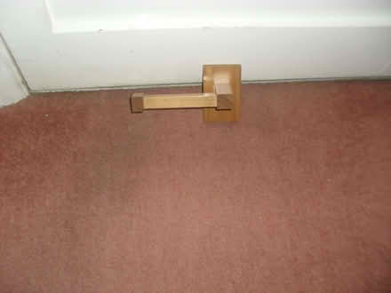 Photo of free Toilet roll holder made of wood (Seaford BN25) #1