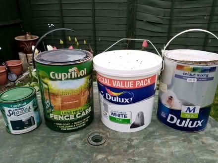 Photo of free Paint -part used tins x 4 (Godmanchester PE29) #1