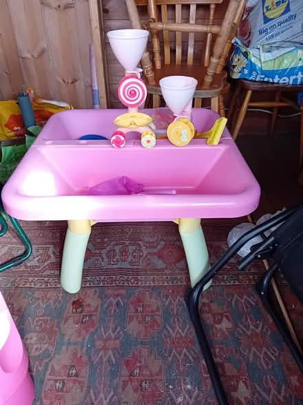 Photo of free Child's water table with sand toys (Wellington somerset) #1