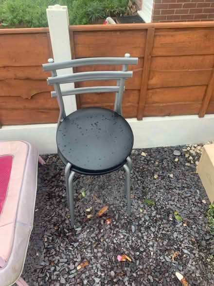 Photo of free Two dining chairs (Baguley M23) #1