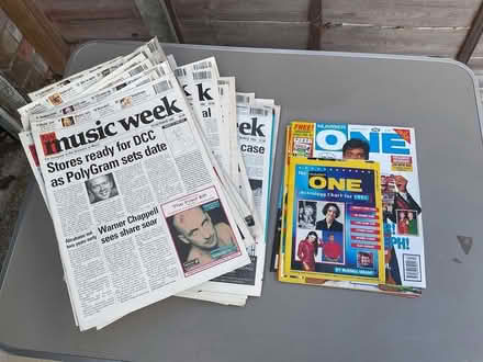 Photo of free Music Publications (1990s) (RG30 Tilehurst) #1