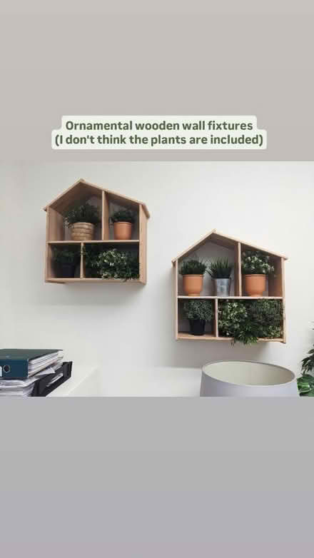 Photo of free Ornamental wooden wall houses (2) (N5 2EF) #1