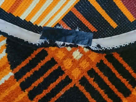 Photo of free Vintage Art deco rug, slightly damaged (Wollaton NG9) #2