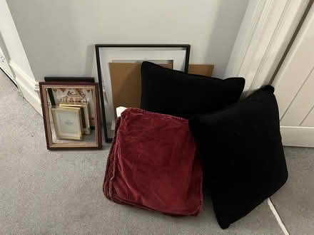 Photo of free Cushions and picture frames (N10 3SH) #2
