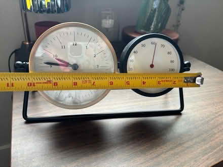 Photo of free analog desk clock w/ temp gauge (Issaquah) #3