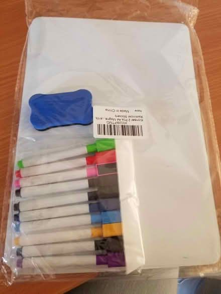 Photo of free Magnetic white boards, pens, eraser (Gloucester) #1
