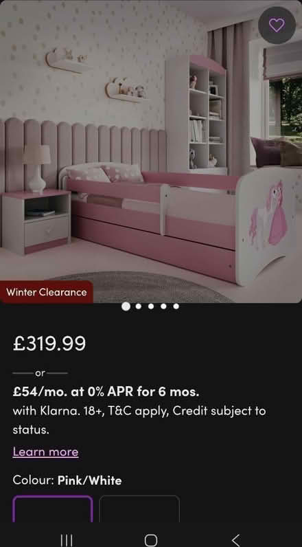 Photo of free Little girls bed (TF7) #2