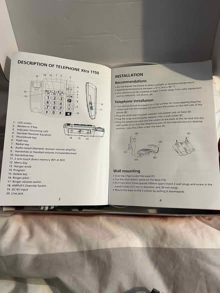 Photo of free Landline telephone. SWISSVOICE (Aldrington BN3) #3