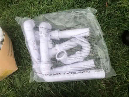 Photo of free Box of pipes and plumbing bits and bobs, incl U bends etc (Bennett's Cross TQ9) #3