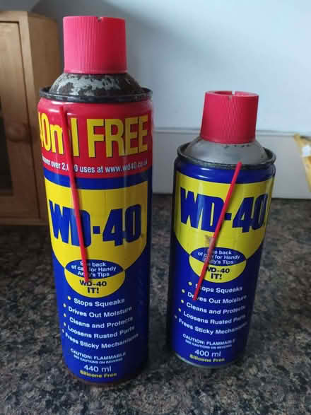 Photo of free Cans of WD40 (Margate CT9) #2