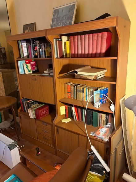 Photo of free Pair of tall storage / shelving units (Finchampstead RG40) #1