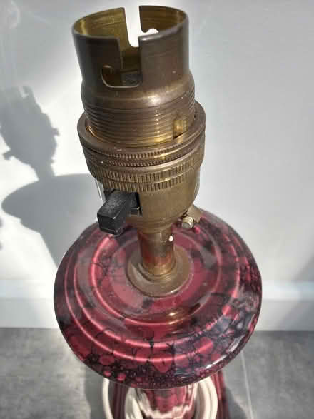 Photo of free Ceramic table lamp. No shade. (Welling DA16) #4