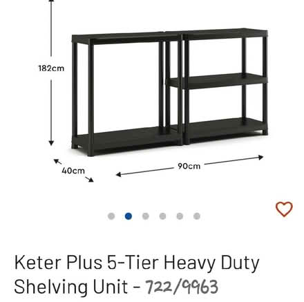 Photo of free Shelf ang legs from a keter unit (Malvern Link WR14) #3