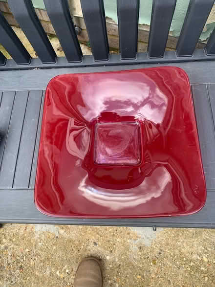 Photo of free Large glass bowl (Ringwood BH24) #1