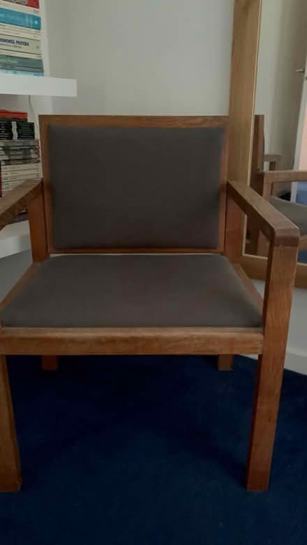 Photo of free Vintage side chair in oak (Weybridge KT13) #3