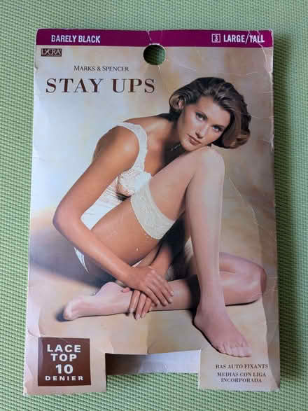 Photo of free Large Barely Black 10D Hold Ups (Beulah Hill SE19) #1