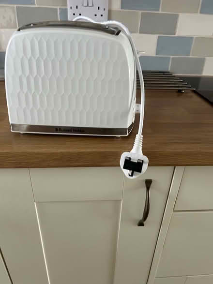 Photo of free Russell Hobbs honeycomb design white toaster (Oxenholme LA9) #1