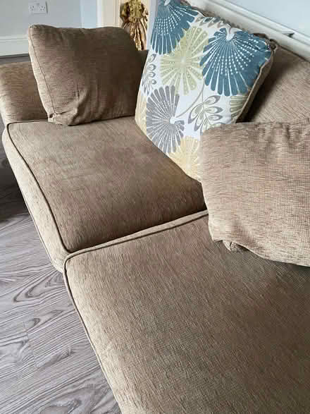 Photo of free Biscuit coloured? caramel coloured? sofa, (Plungington PR2) #2