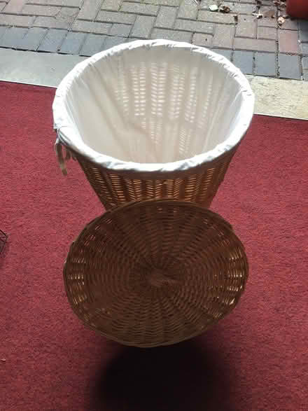 Photo of free Linen basket (Englefield Green TW20 0) #1