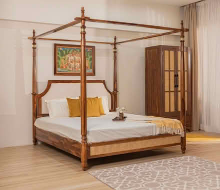 Photo of King Size Bed Frame (Sandy SG19) #2