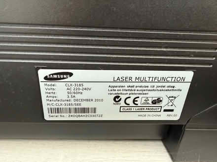 Photo of free Samsung colour laser printer (Rathfarnham) #2