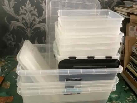 Photo of free 10 plastic Boxes (Teignmouth TQ14) #1