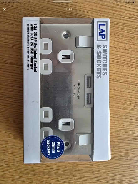 Photo of Electric sockets and button (Ball Hill CV2) #1