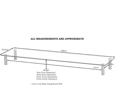 Photo of free Monitor riser stand 100cm wide (Off EC2A) #2