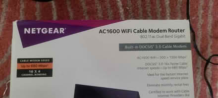 Photo of free Modem/router and cords (North Denver) #2