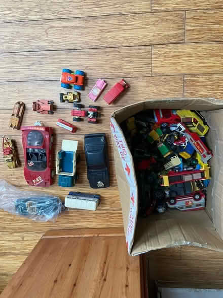 Photo of free Small box toy cars ,assorted types (St Just TR19) #1