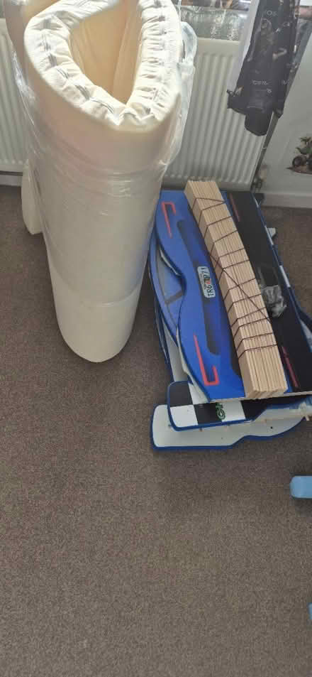 Photo of free Boy car 3-9 years bed with mattress (Didcot) #1