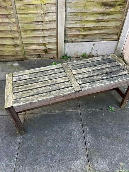 Photo of free 2 garden benchs (Kirkstall LS5) #1