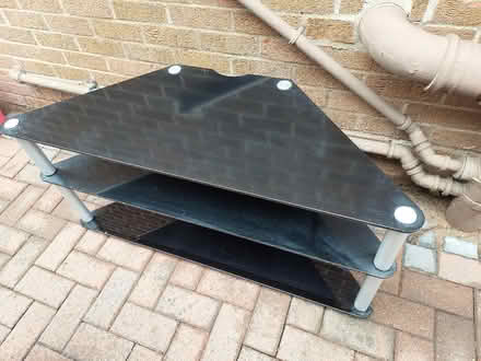 Photo of free Glass corner tv stand (West Bridgford NG2) #2