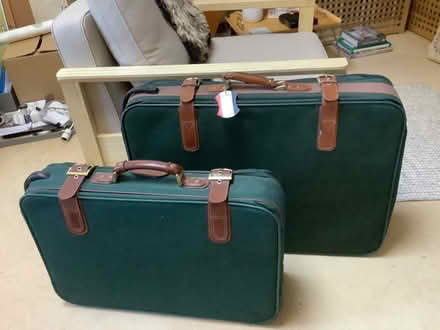 Photo of free x 2 Antler Suitcases - Medium + Large (Upper Denby HD8) #2