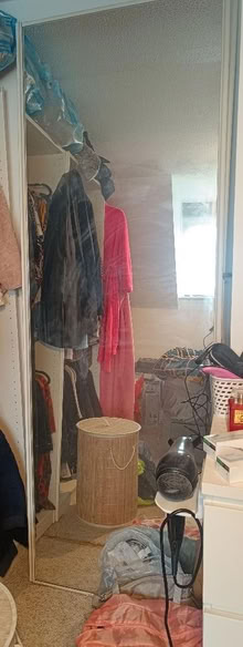 Photo of free Two wardrobe mirror sliding doors (Ashingdon SS4) #1