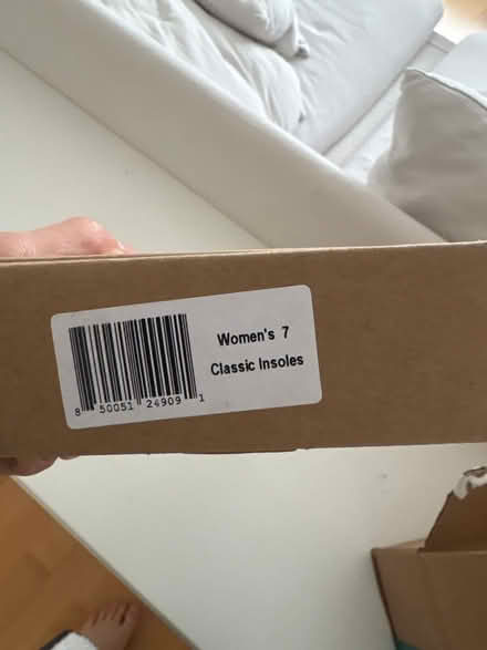 Photo of free 3 pairs of Fulton Insoles size W7 (Barnsbury N1) #1