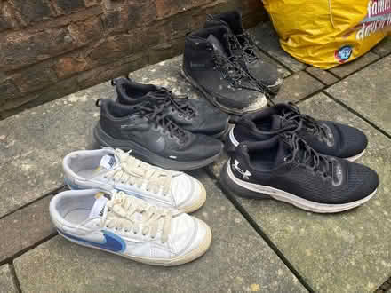 Photo of free 4 pairs Men’s Shoes size 12 (Oswestry SY11) #1