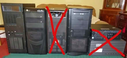 Photo of free 3 computer cases (West Bridgford NG2) #1