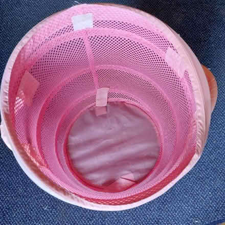 Photo of free Collapsible pink laundry bin (Swaythling SO16) #2