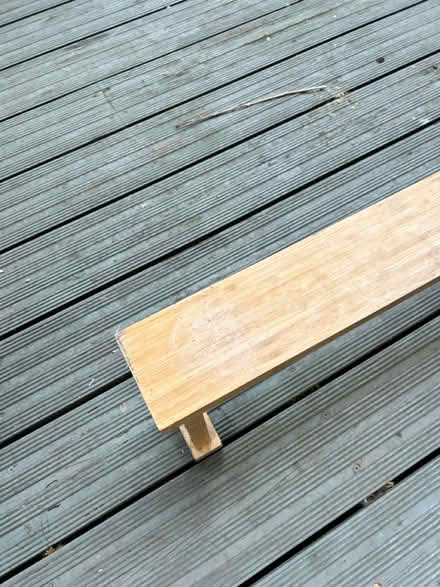 Photo of free Long wooden shelf (East dulwich) #4