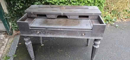Photo of free 1920s American Mahogany Piano Desk (Christchurch BH23) #3