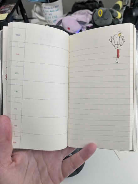 Photo of free Alien pocket-size undated planner (Brooklyn Park) #1
